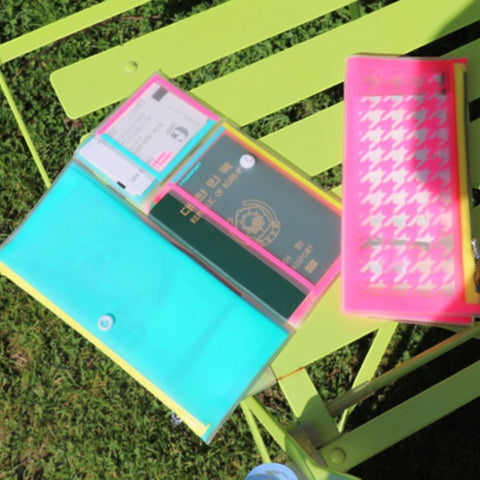 PORTADOCUMENTI NALTHINI TRAVEL WALLET-COLORFULL LIGHTREE MULTICOLOR