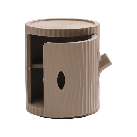 COMODINO TRONCO 78001DG QEEBOO DOVE GREY