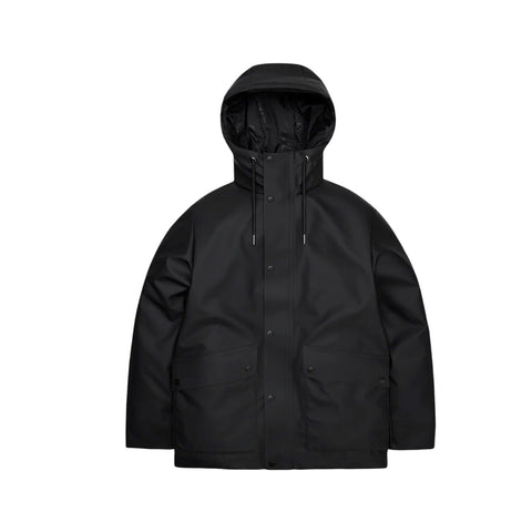 PIUMINO PARKA W3T3 21450 RAINS BLACK