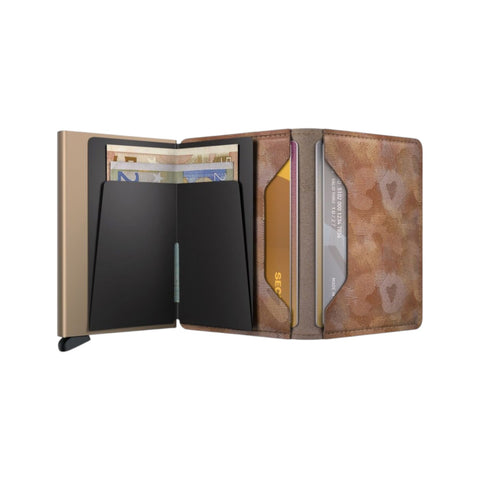 PORTAFOGLIO SLIMWALLET JUNGLE DESERT SJU-DESERT BROWN SECRID