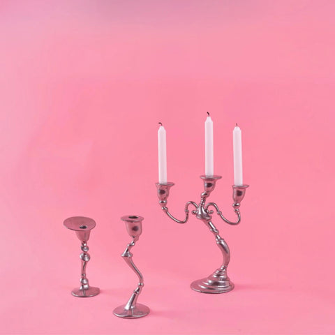 CANDELIERE IN GHISA CLASSIC ON ACID DANCING CANDELABRUM 11294 SELETTI