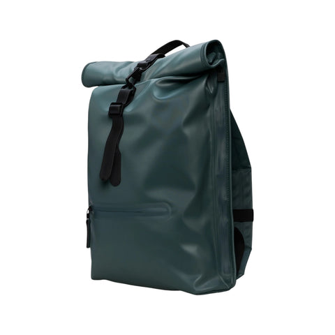 ZAINO ROLLTOP RUCKSACK W3 13320 MYSTIQUE  BLUE RAINS
