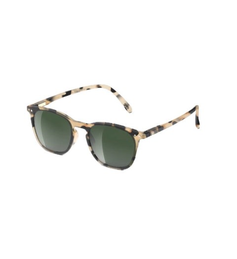 OCCHIALI IZIPIZI SUN POLARIZED MOD. E LIGHT TORTOISE GREEN LENSES