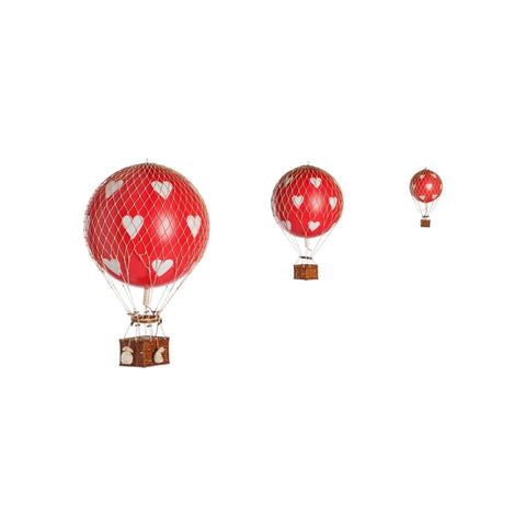 MONGOLFIERA ROYAL AEREO LED AP163RH RED HEARTS AUTHENTIC MODELS