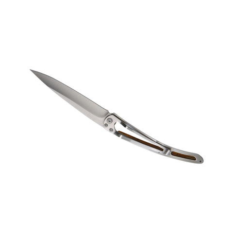 COLTELLINO TASCABILE TITANIUM OLIVE WOOD VAN LIFE ART. 1CB000070