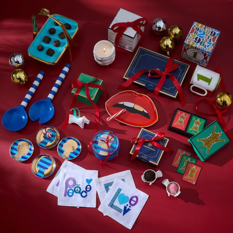 VASSOIO PORTAOGGETTI LIPS TRINKET TRAY ART. 27754 RED JONATHAN ADLER