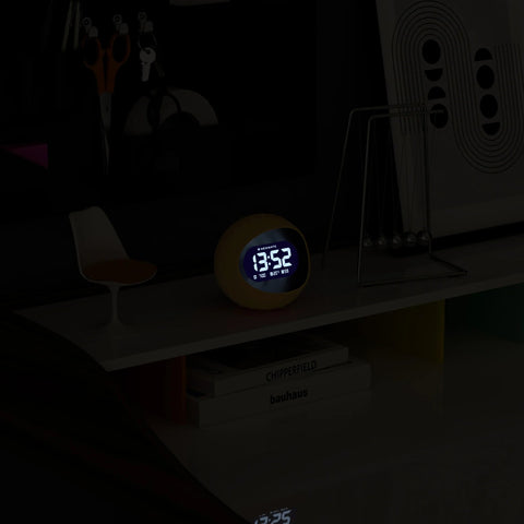 SVEGLIA CENTRE OF THE EARTH LCD ALARM ART. LCD/COTE4 ORANGE NEWGATE