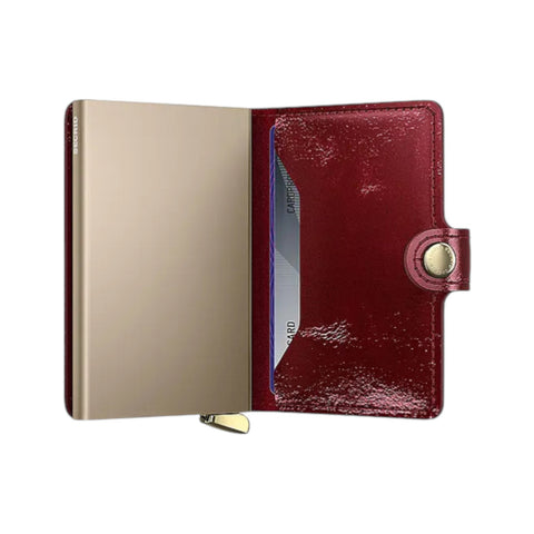PORTAFOGLIO PREMIUM MINIWALLET NEPLAK RED MNA-RED+ RED SECRID