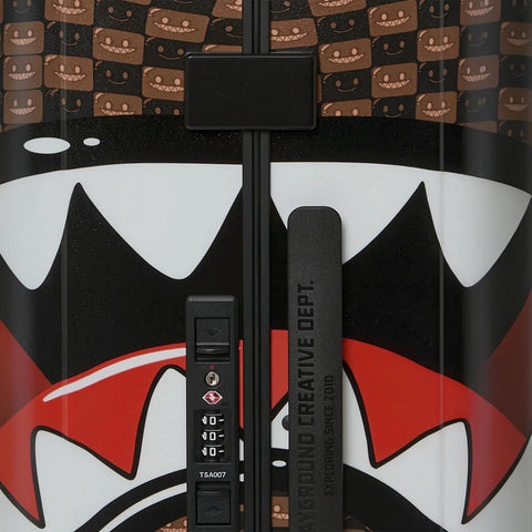 TROLLEY SHARKS IN PARIS WTF BUBBLE BROWN ART. 910CL327NSZ SPRAYGROUND