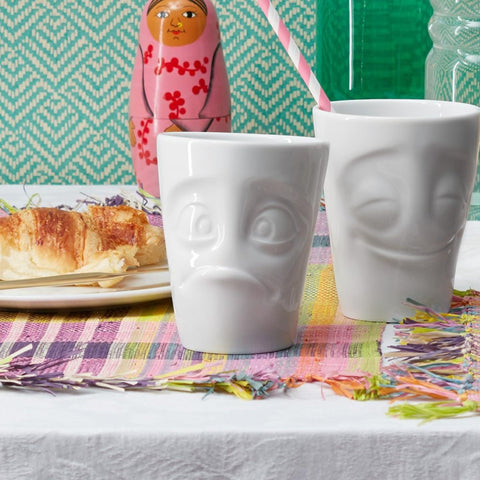 TAZZA MUG CHERRY T018301 TASSEN WHITE