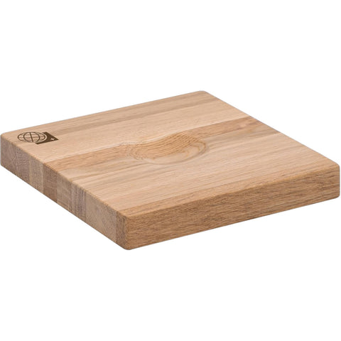 MAPPAMONDO DIAMETRO 25 CM BASE LEGNO G2509-SIBK/MA ARGENTO-NERO OPACO TROIKA