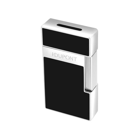 ACCENDINO LI BIGGY BLACK LACQ/CHROME ART. 025221 S.T. DUPONT