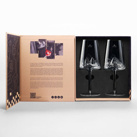 SET DUE CALICI VINO TOFANE/TRE CIME LAVAREDO ART. TOPO-VV-TCTO ALASKAN MAKER