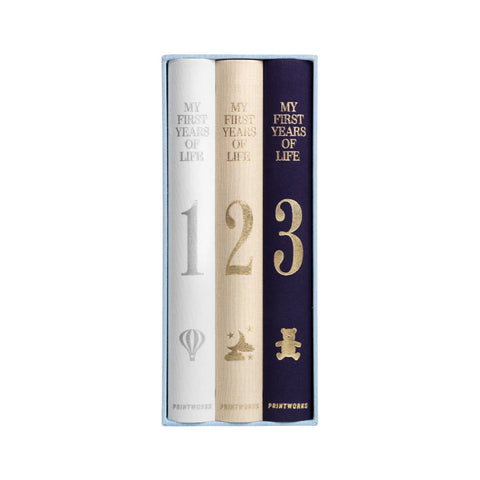ALBUM 3PACK MY FIRST3 YEARS PW00770 PRINTWORKS BLUE