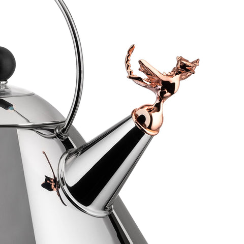 ALESSI TEA REX WASSERKOCHER, SCHWARZ, ART. 9093REXB