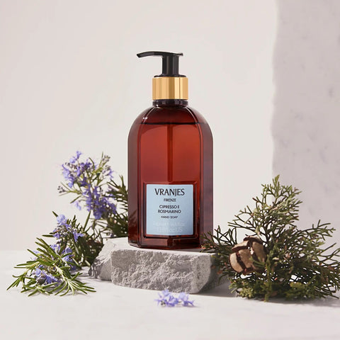 HANDSEIFE ZYPRESSE UND ROSMARIN 410 ML VRANJES FIRENZE