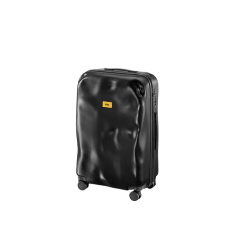 SET 3 TROLLEY CABIN-MEDIUM-LARGE ICON CB160 CRASH BAGGAGE BLACK