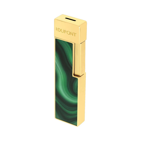 ACCENDINO LI TWIGGY GEODE ART. 030036 GREEN/GOLDEN S.T. DUPONT
