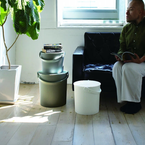SECCHIO 10L BUCKET L ART. 248910 PALE BEIGE OMNIOUTIL HACHIMAN