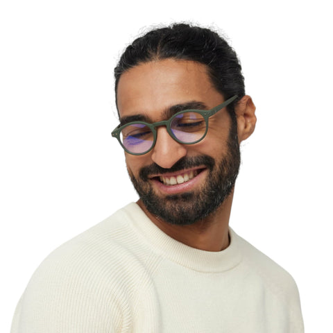 OCCHIALI DA LETTURA D KAKI GREEN +2 IZIPIZI