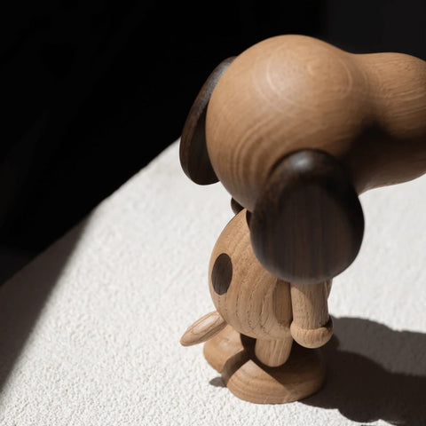 FIGURINA PEANUT SNOOPY SMOKED OAK SMALL 400111 BOYHOOD