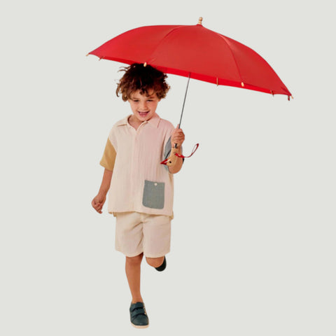 OMBRELLO DUCKLING CHILDREN RED DUCKHEAD