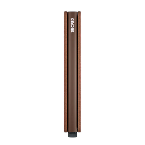 PORTAFOGLIO SLIMWALLET VINTAGE COGNAC-BROWN SECRID BROWN