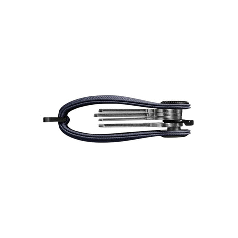 PORTACHIAVI PRO SAFFIANO LEATHER OXFORD KPR1-OXN-113 ORBITKEY BLUE