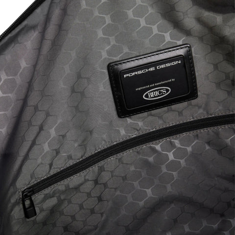 BORSONE WEEKENDER ROADSTER LEATHER EVO OLH01009 PORSCHE DESIGN BLACK