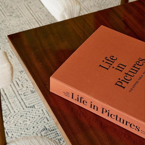 PHOTO ALBUM LIFE IN PICTURES ORANGE ART. PW00878 PRINTWORKS