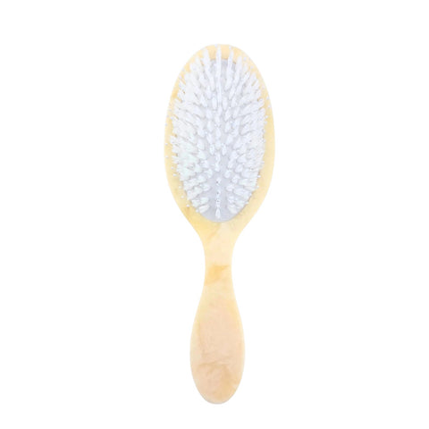 SPAZZOLA HANDPAINTED WILD ROSES AMAZING HAIR DAY BRUSH SOLAR ECLIPSE