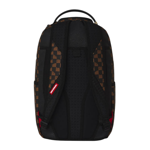 ZAINO CREAM AND BROWN TEAR CHECK  ART. 910B8552NSZ SPRAYGROUND
