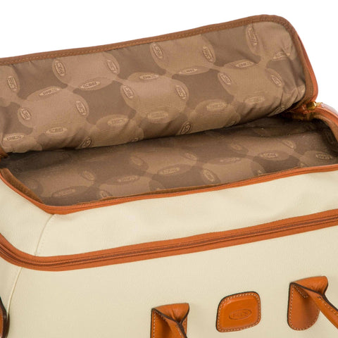 BORSONE CON RUOTE FIRENZE 55X25X32  BRIC'S BBJ15220.014 PANNA