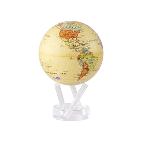 MOVA WORLD GLOBE 4.5 ANTIQUE ART MG-45-ATE