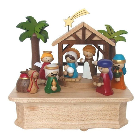 WOODERFULLIFE MUSIC BOX  NATIVITY 1062405/1062405