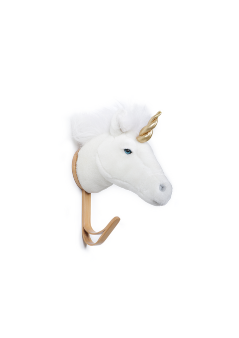 GANCIO APPENDIABITI HEAD WHITE UNICORN WILD & SOFT ART. WS5054