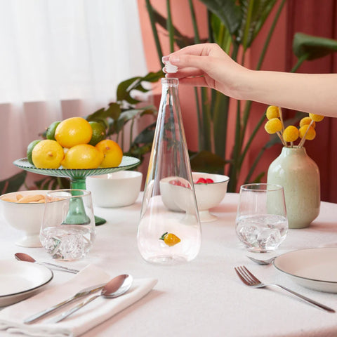 BOTTIGLIA VETRO BOTANICAL LEMON  28114 BALVI