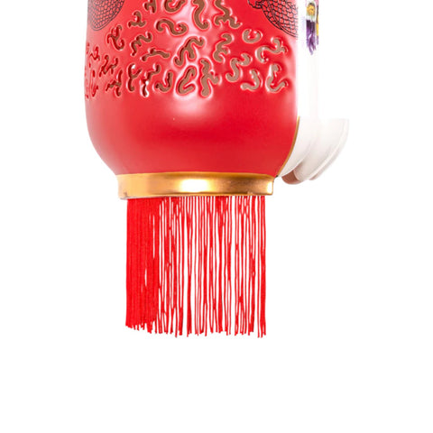 LAMPADARIO HYBRID PORCELLANA  CM 18X18 H 34 07098 SELETTI MULTICOLOR