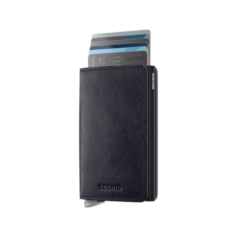 PORTAFOGLIO PREMIUM SLIMWALLET BASCO INK+ SBC-INK+ BLUE SECRID