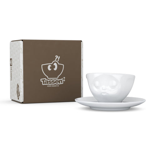COFFEE CUP KISSING WHITE ART. T 01.42.01 TASSEN