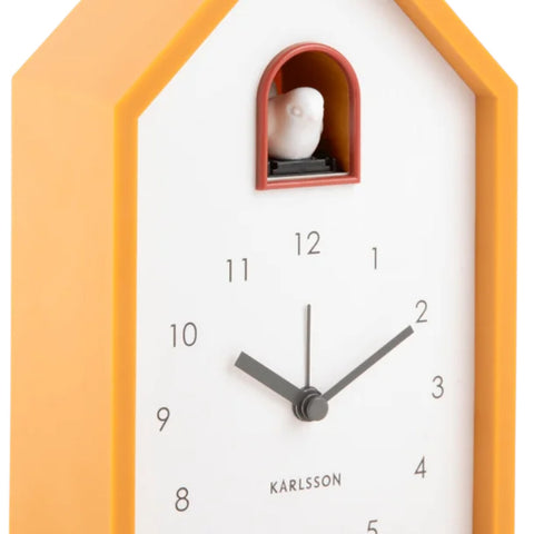 SVEGLIA ALERM CLOCK MODERN CLOCK KA6015YE KARLSSON WHITE