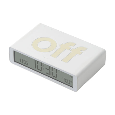 SVEGLIA FLIP CLASSIC LR157W9 BIANCO LEXON