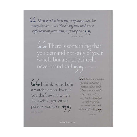 LIBRO WATCHES A GUIDE BY HODINKEE ASSOULINE