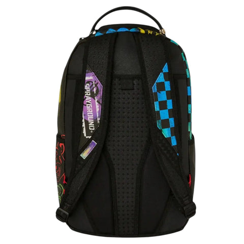 BACKPACK SHARK CENTRAL STENCILS- BLACK DLXSV 910B7620NSZ SPRAYGROUND