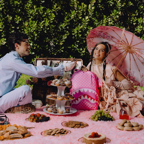 ZAINO NEW CHEK FACES 910B8715NSZ PINK SPRAYGROUND