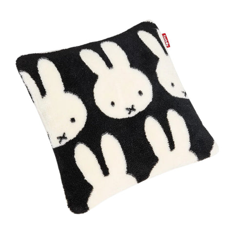 SQUARE PILLOW TEDDY X MIFFY BLACK&WHITE 108161 FATBOY