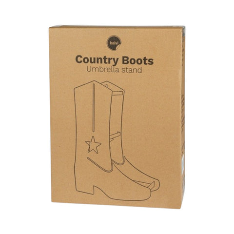 PORTAOMBRELLI METALLO BOOTS ROSA COUNTRY BALVI 27990