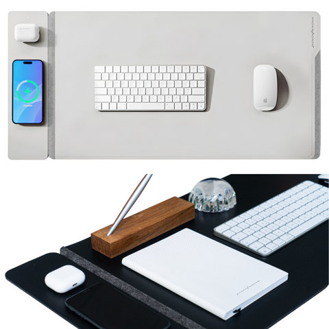 DESKPRO SCHREIBTISCHUNTERLAGE PFDSKMGR PININFARINA GRAU