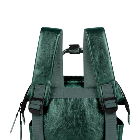 ZAINO EXTRA SMALL LUCERNE DARK GREEN IRIDESCENT GASTON LUGA