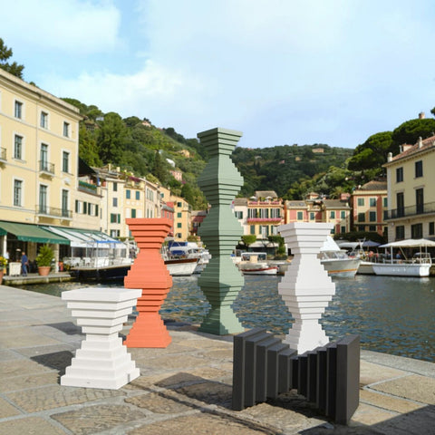 SGABELLO PRINCE OHOH BIANCO 08825/BI KARTELL